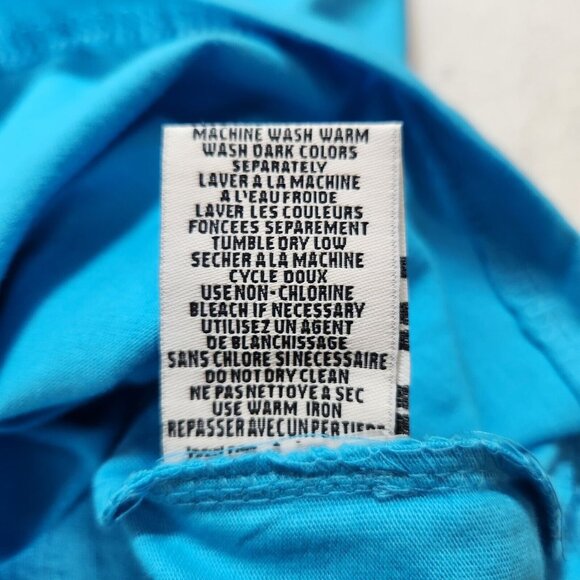 Born Fly Men's  "Fly Zone Carnival" Blue Graphic Print T-Shirt Size XL   (15) - Picture 6 of 10